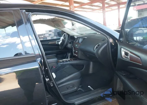 2017 Nissan Pathfinder Platinum from USA, damaged, VIN 5N1DR2MN7HC602716